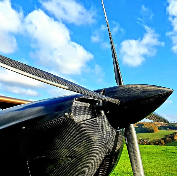 e-props propeller 4-blade for tow aircraft ultralight