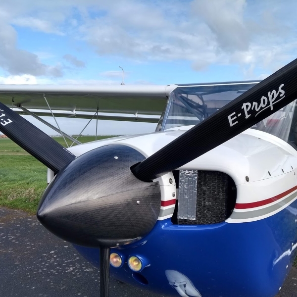 AEROPRO EUROFOX 3-blade propeller E-PROPS DURANDAL carbon 