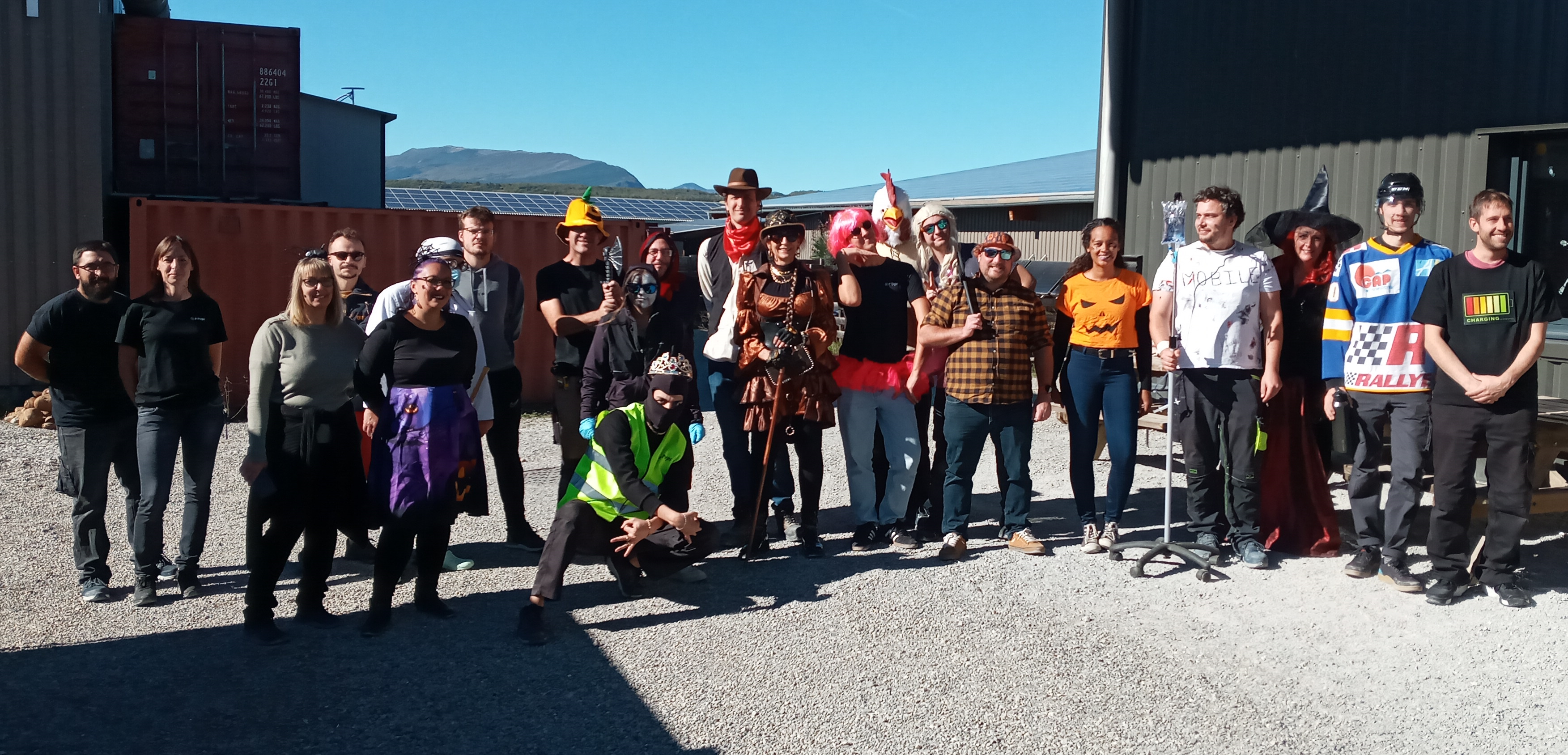 E-Props team Halloween 2025