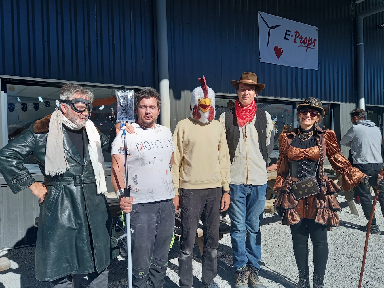 E-Props team Halloween 2025