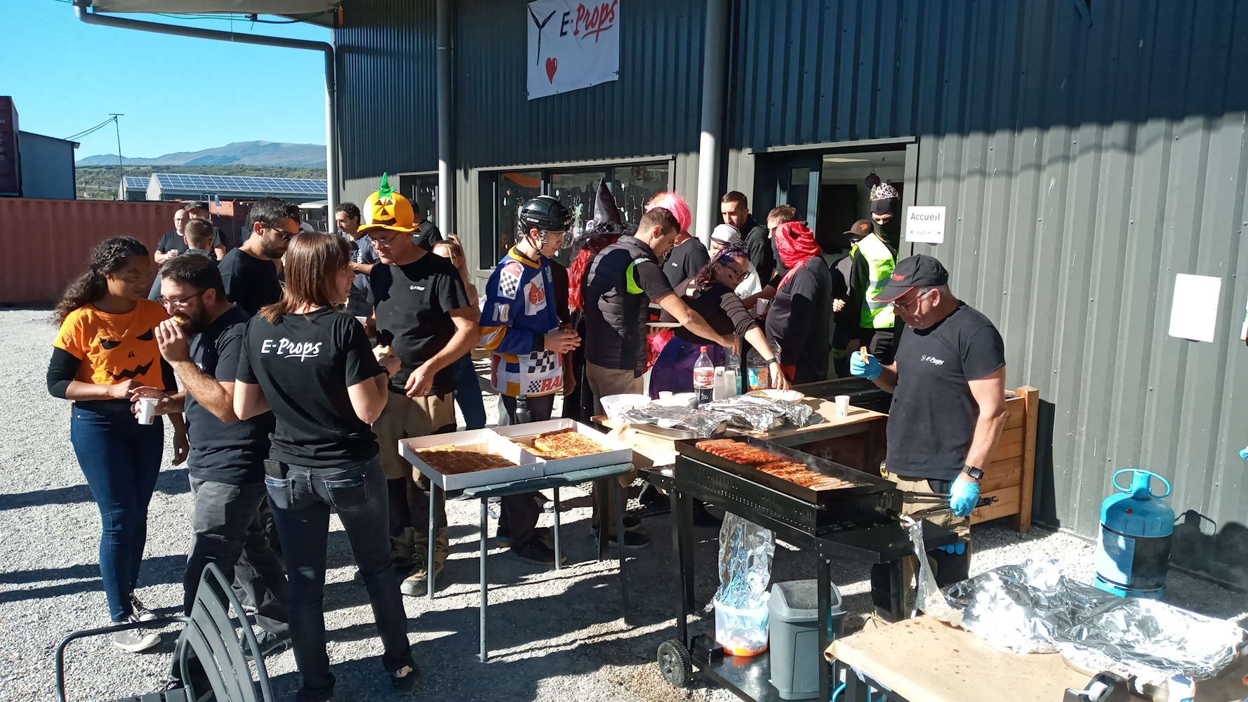 E-Props team Halloween 2025