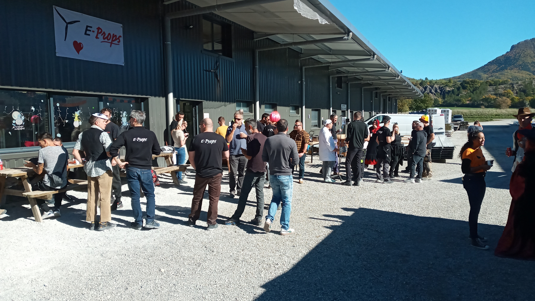 E-Props team Halloween 2025