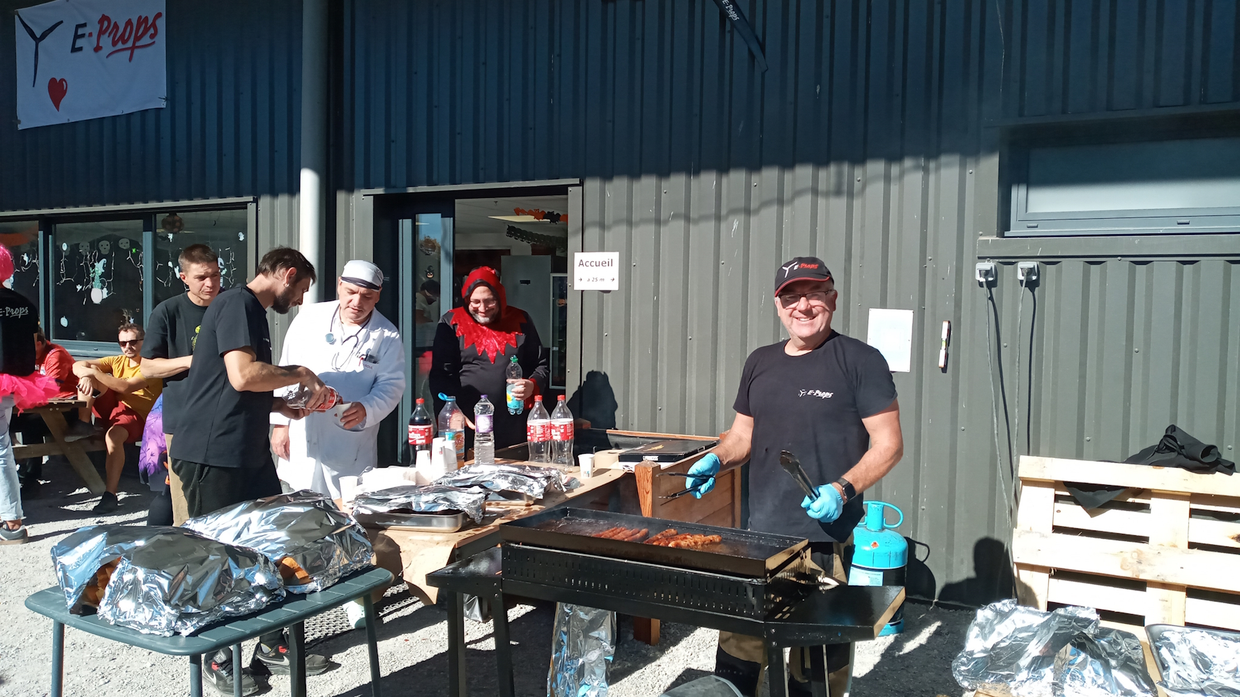 E-Props team Halloween 2025