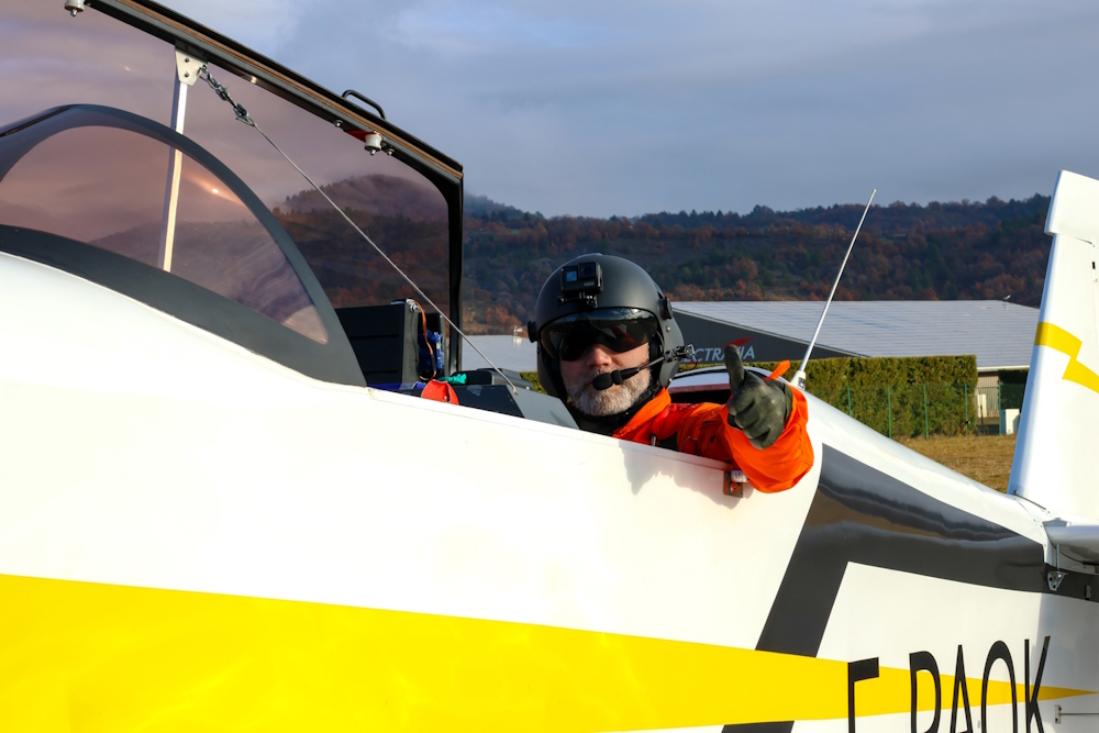 Samy Dupland, pilote d'essais E-Props
