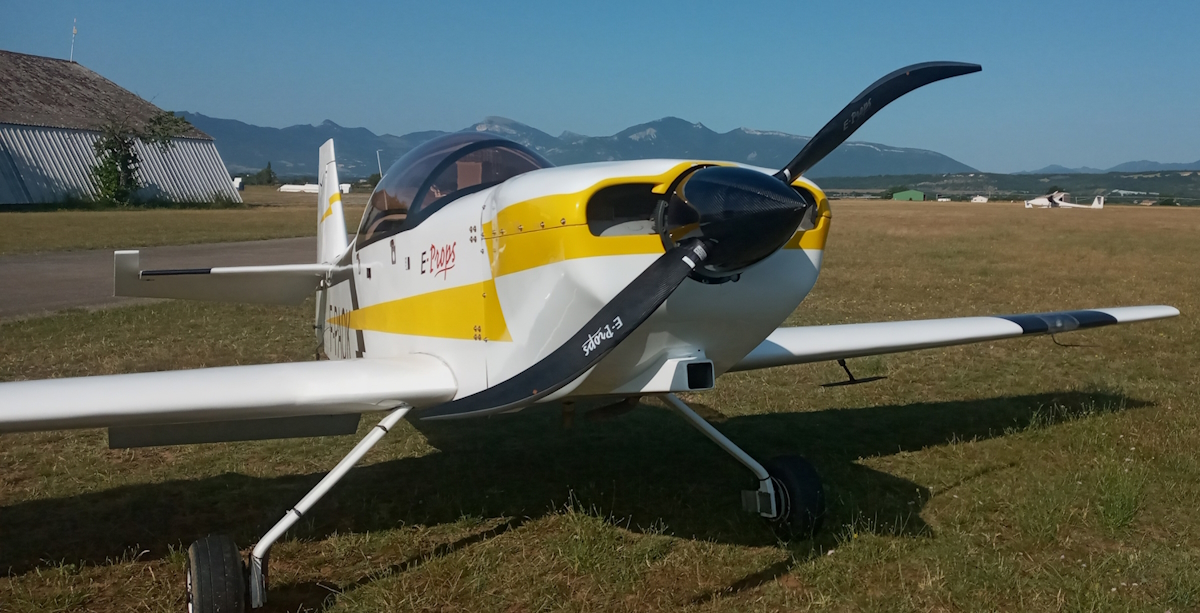 PENA Bilouis, avion d'essais E-Props