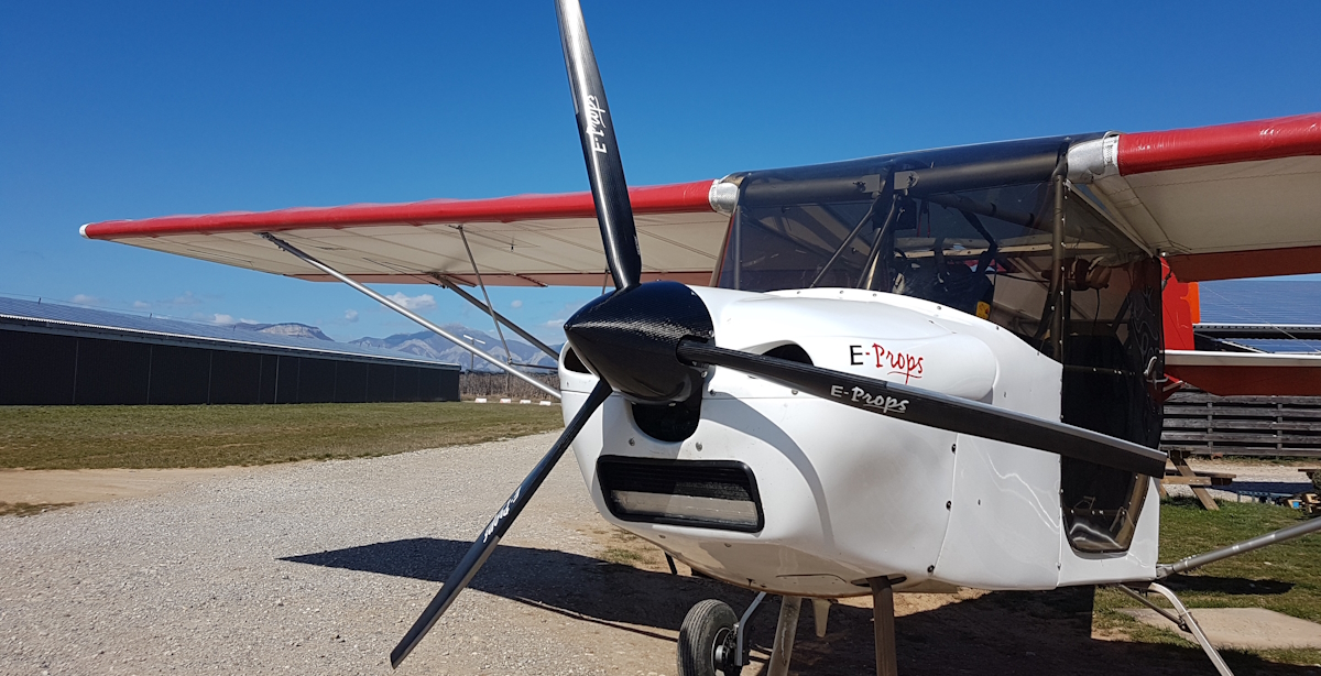 SKYRANGER, avion d'essais E-Props