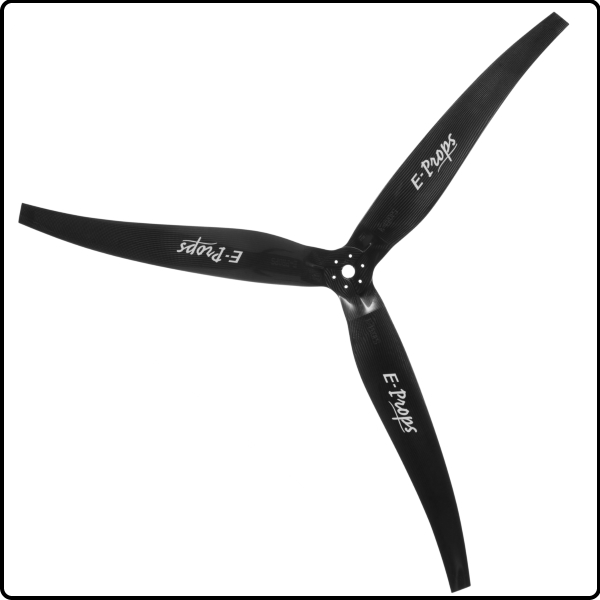 Decoration propeller E-Props - 3-blade